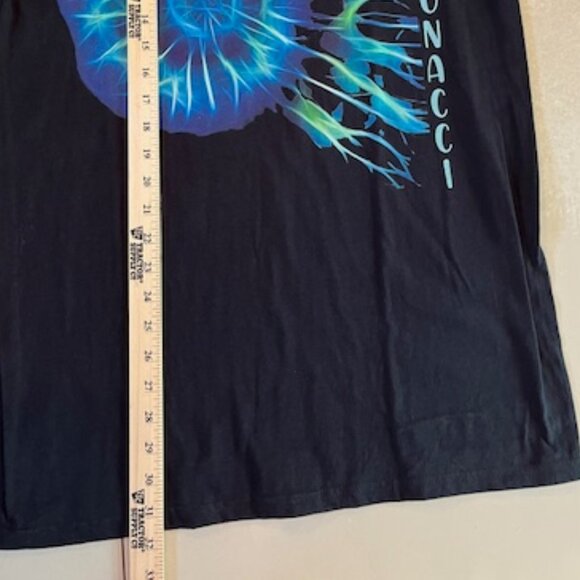 NEW-Men's short sleeve T-shirt - Black Size L 100% Cotton - Picture 7 of 8